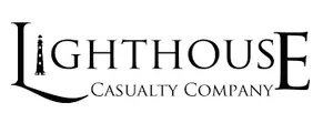 Logo for Lighthouse Casualty Company. Lighthouse in the