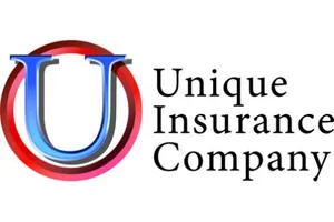 Logo for Unique Insurance Company: Large blue