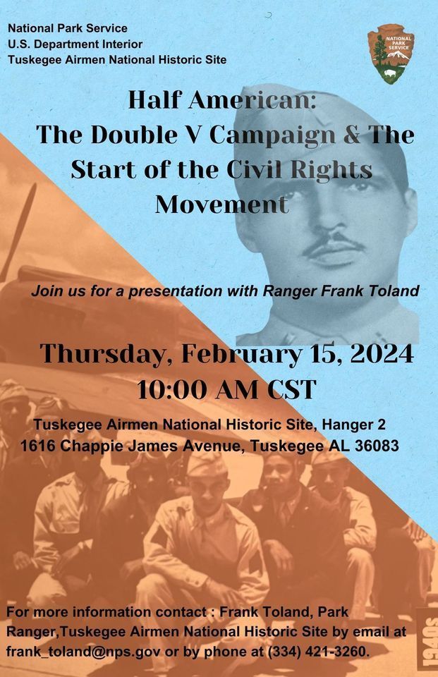 a poster for half american the double v campaign and the start of the civil rights movement