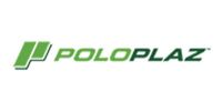 The PoloPlaz logo, featuring a green stylized 