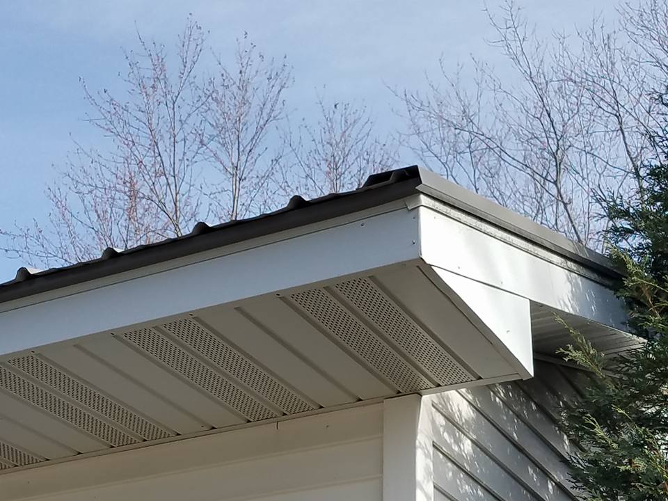 Metal roof