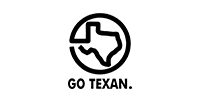 A logo for a company called go texan.
