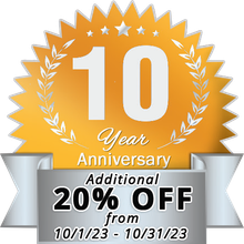 10-year anniversary promo