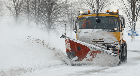 Snow plowing