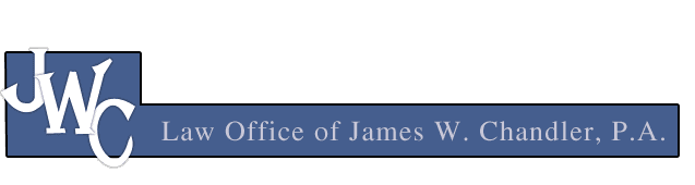 Law Office of James W. Chandler, P.A.  logo
