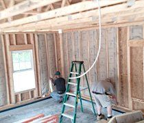 Insulation installation