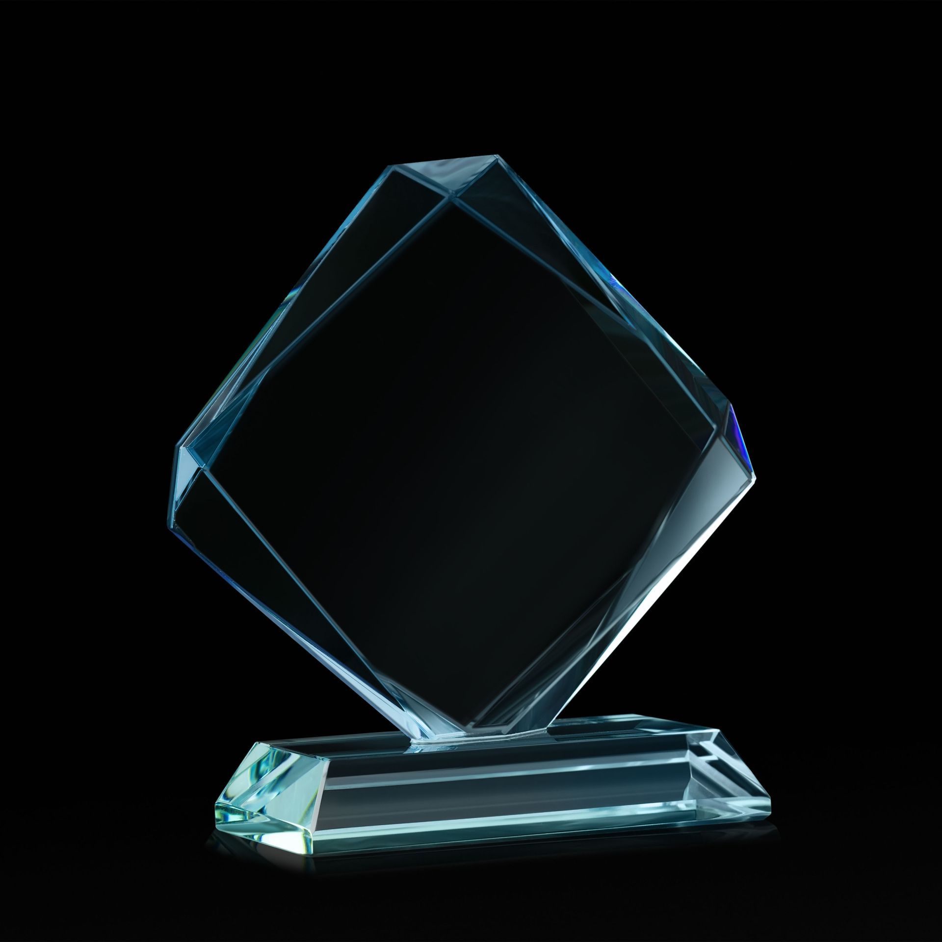 glass trophies and awards