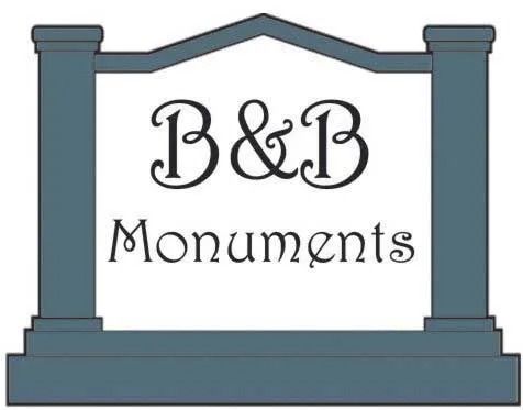 B & B Monuments - logo