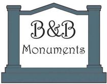 B & B Monuments - logo