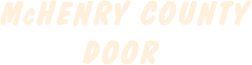 McHenry County Door - Repair | Crystal Lake, IL