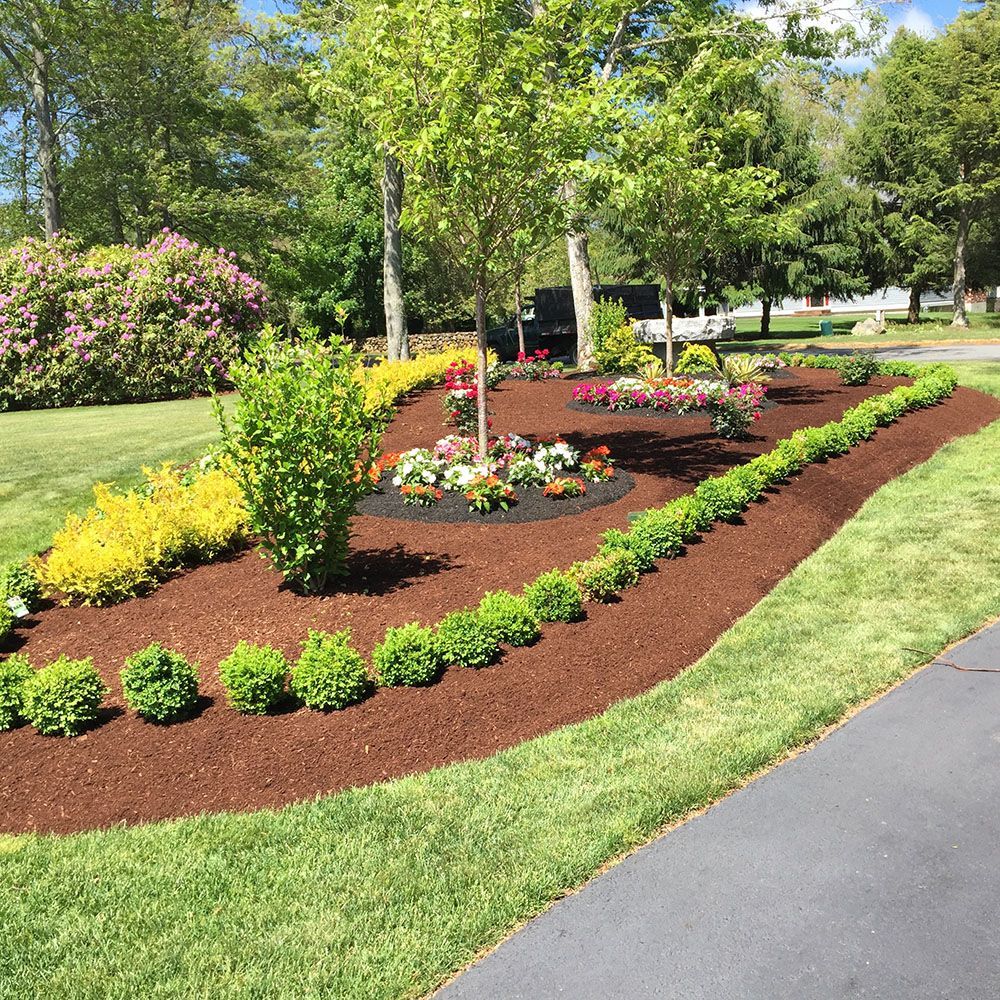 A beautiful landscaping design.