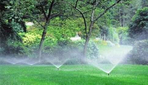 Lawn water sprinklers