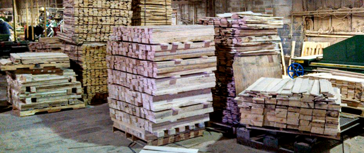 Lumber for custom wood pallets