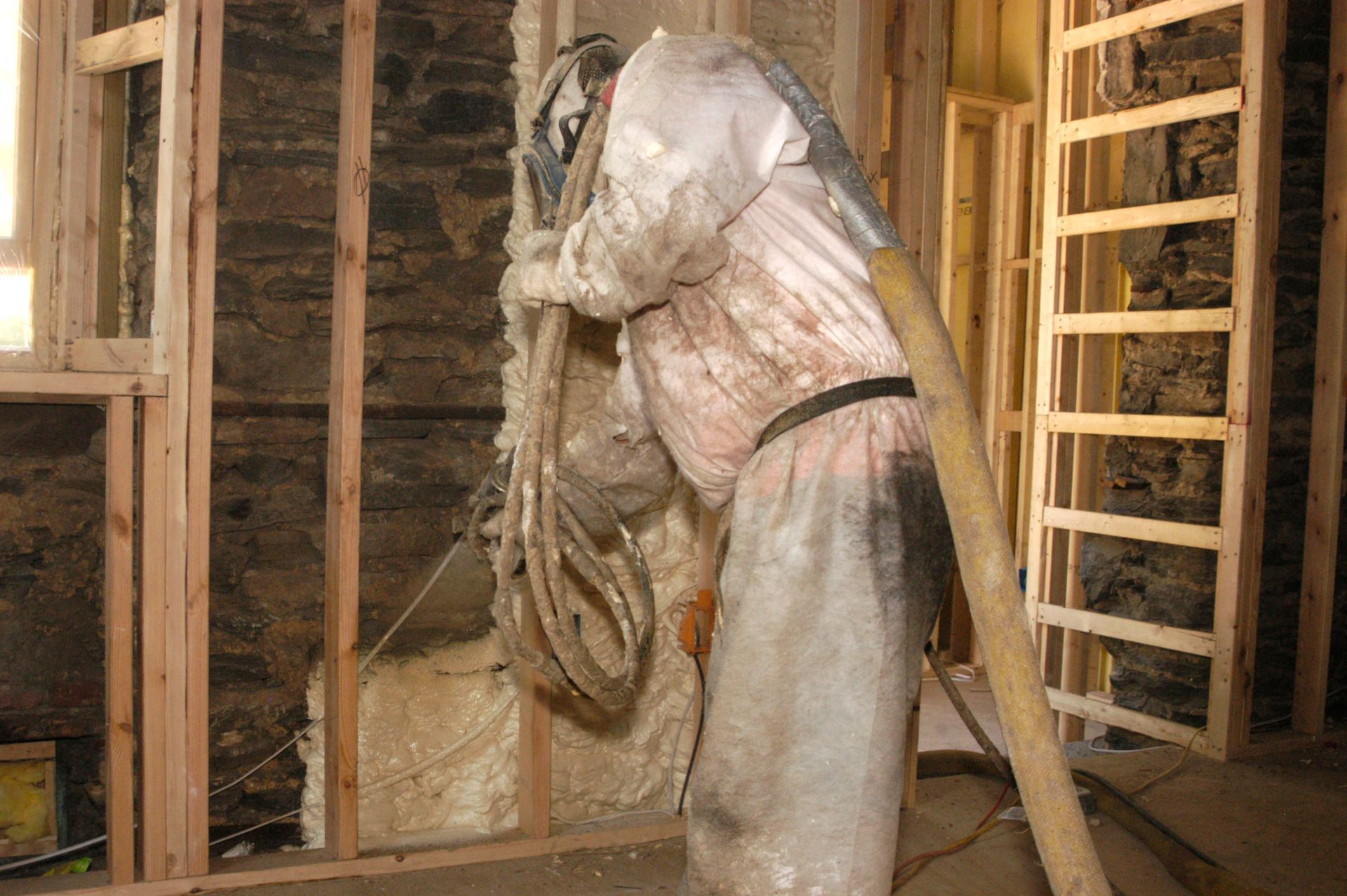 spray foam insulation