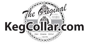 KegCollar.com logo with “The Original” text and a circular beer-label design