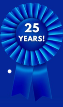 25 years ribbon