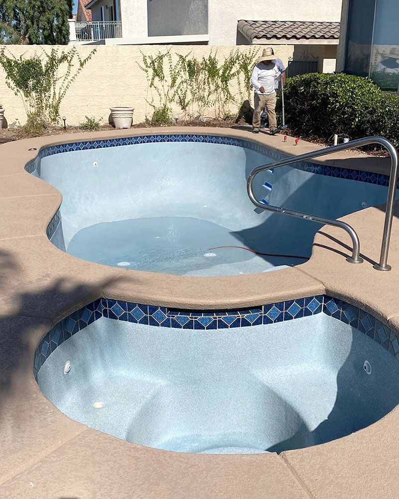 Exceptionally remodeled pool
