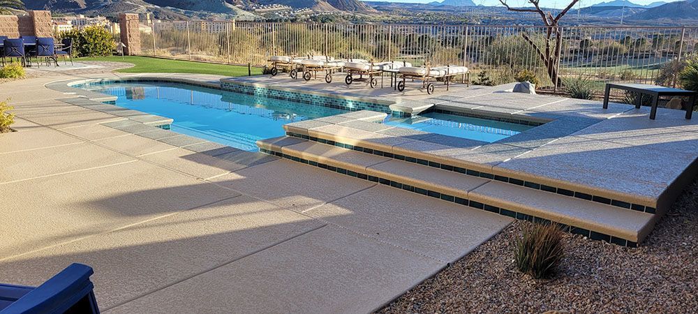 Superior pool deck