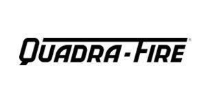 Quadra-Fire logo in black text on white background.