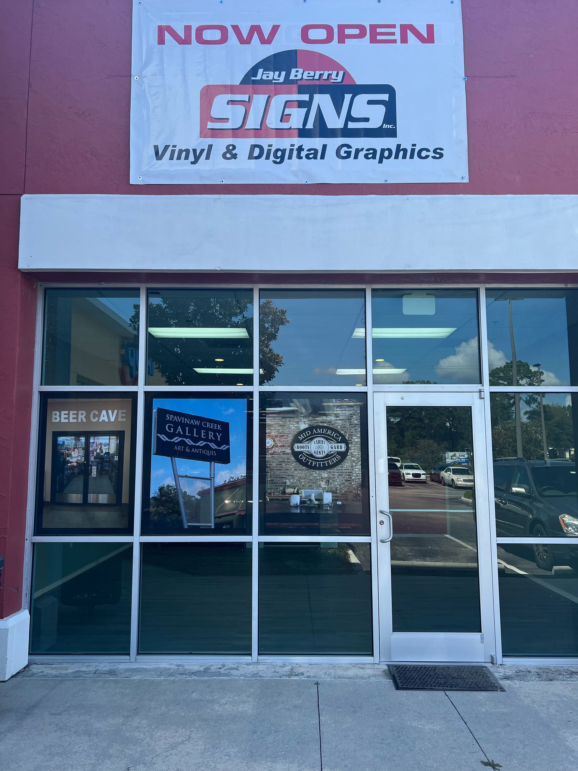 Jay Berry Signs Shop facade