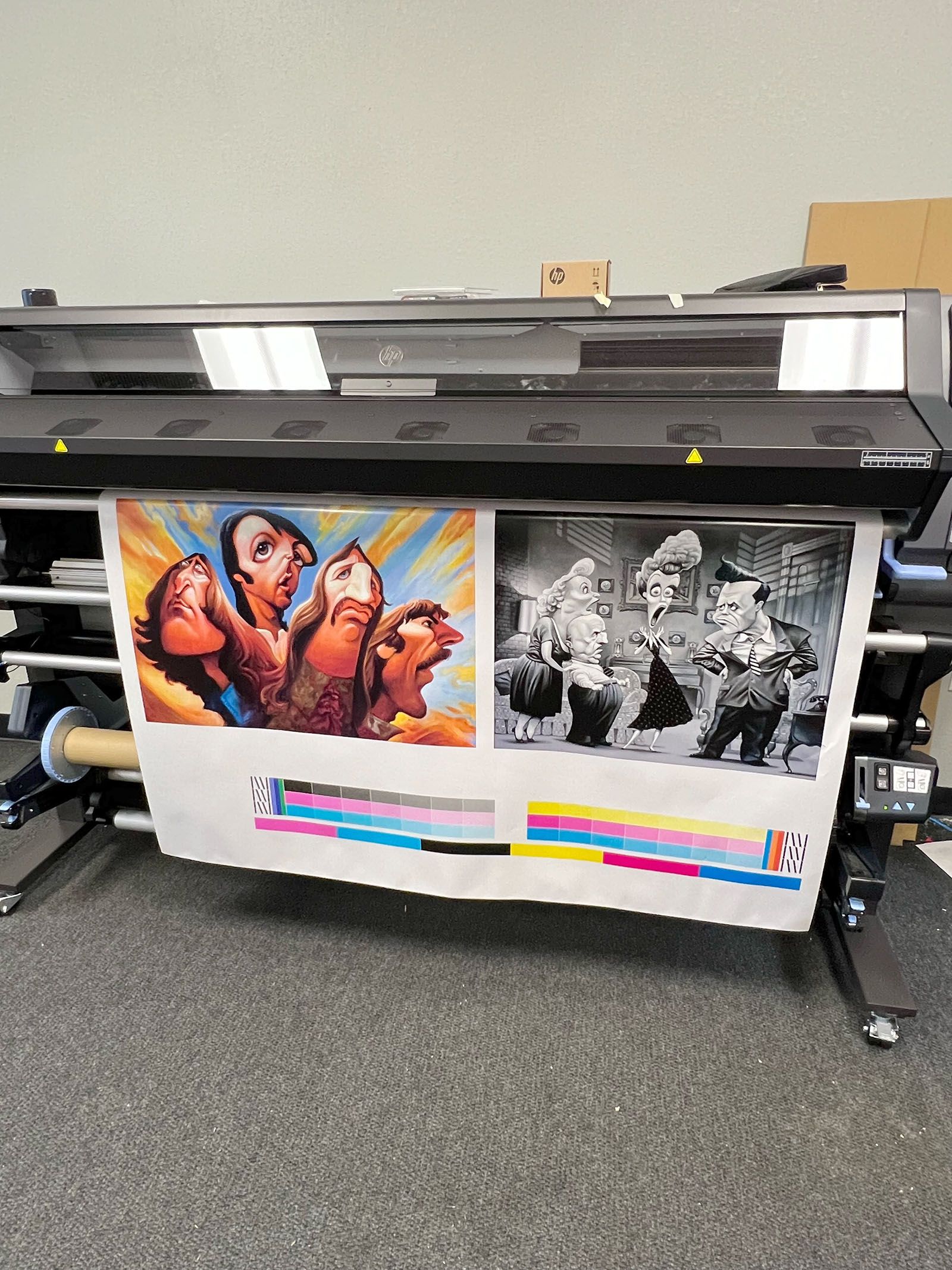 Large format printing