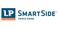 LP SmartSide logo: blue square with