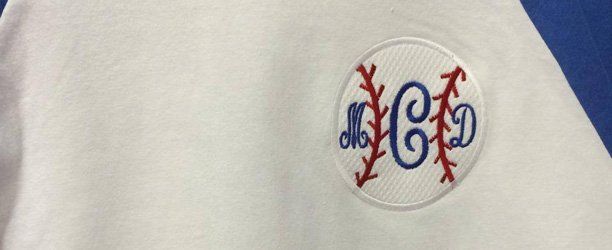 Embroidered spirit wear