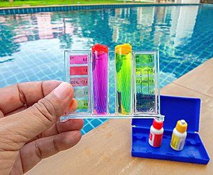 Swimming pool water testing
