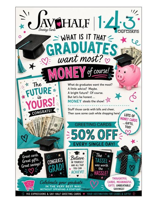 Graduation flyer