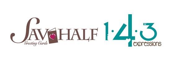 Sav-half Greeting Cards 143 expressions logo