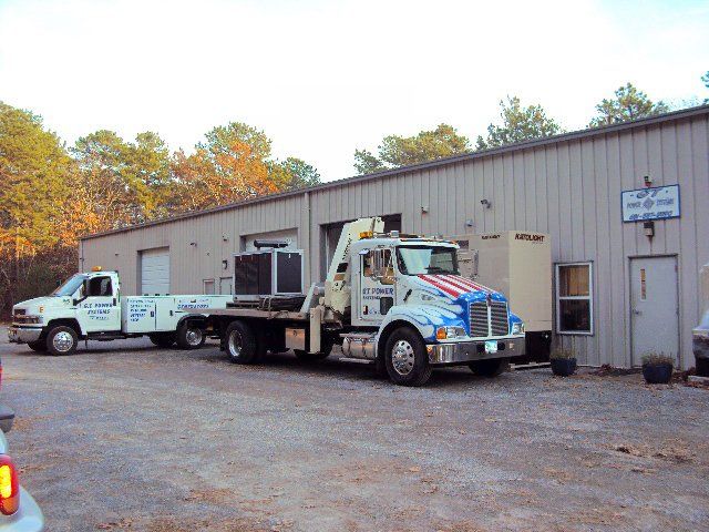Service trailer truck