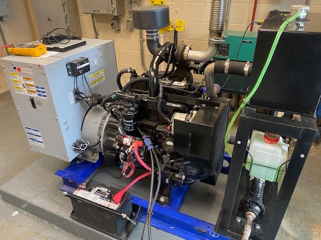 Inside of a Power Generator