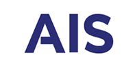AIS logo in navy blue on a white background.