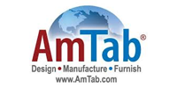 Logo for AmTab: text 