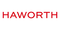 HAWORTH logo in red text.