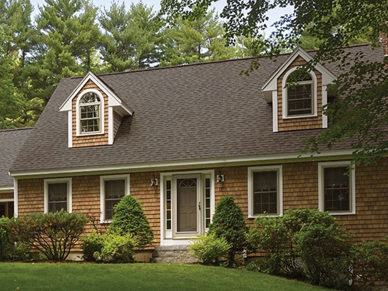 A house with the number 43 on the front of it