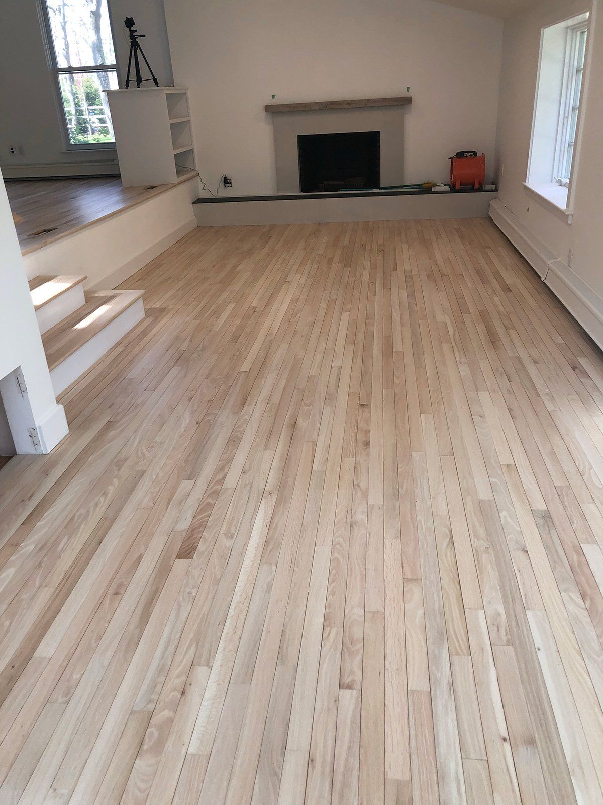 Floor staining