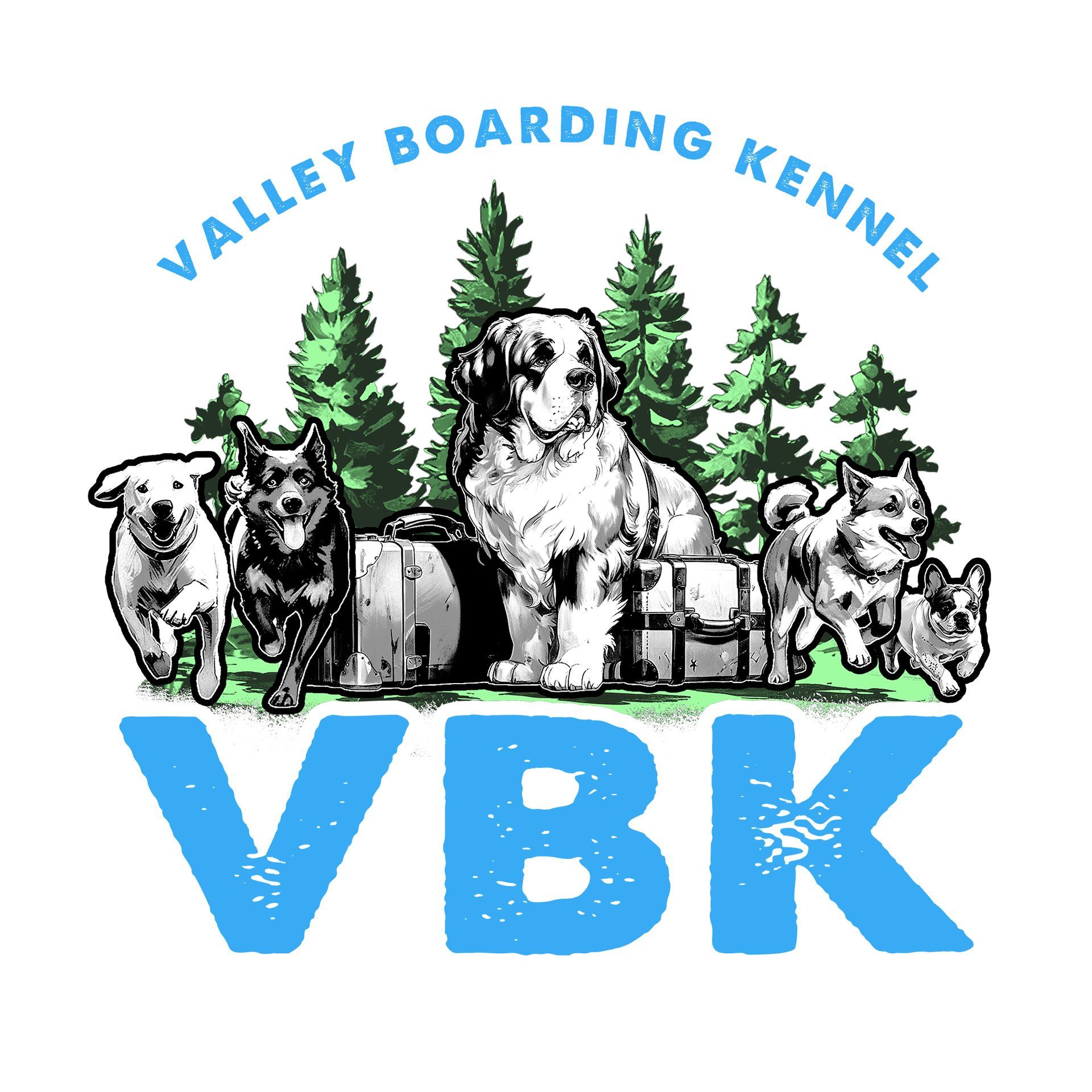 Valley Boarding Kennels logo