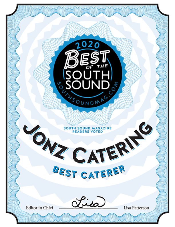 Jònz Catering - Best Caterer 2020