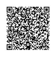QR code, black and white, square, containing encoded data for a mobile device.