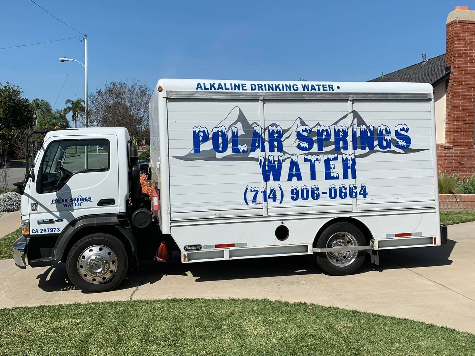 Polar Springs Delivery Truck