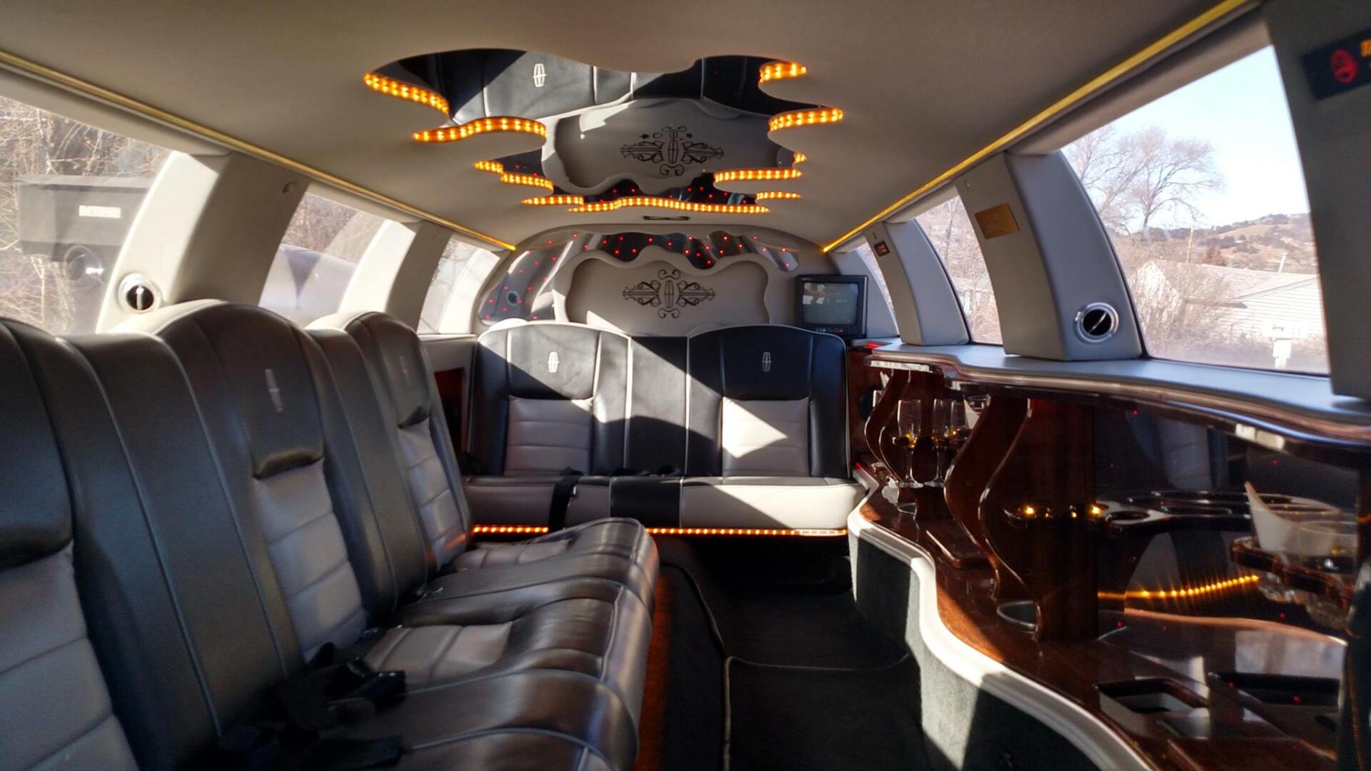 Limousine interior