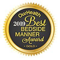 Our Health 2019 Best Bedside Manner Award Gold
