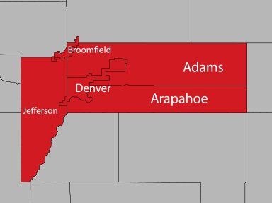 Grant Mobile Auto Repair Service Area Map