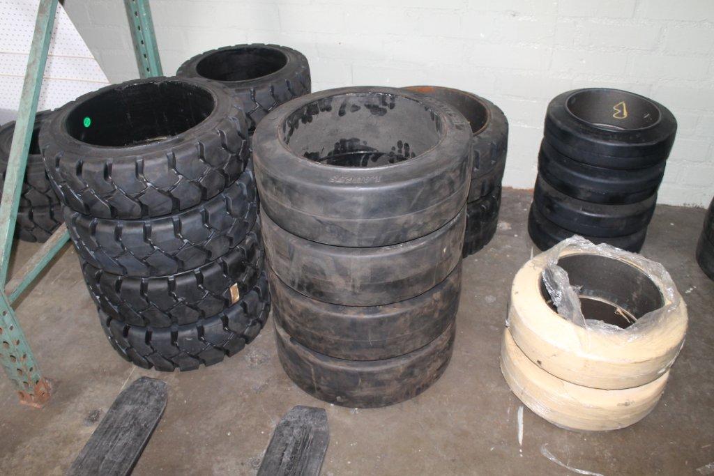 Forklift tires