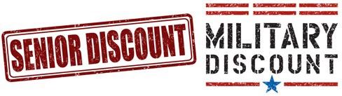 Senior and Military Discounts