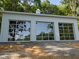 Charming garage door