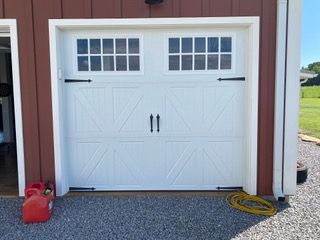 Adorable garage door