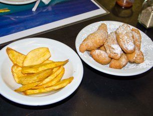 Fried Plantains & Festival Bread