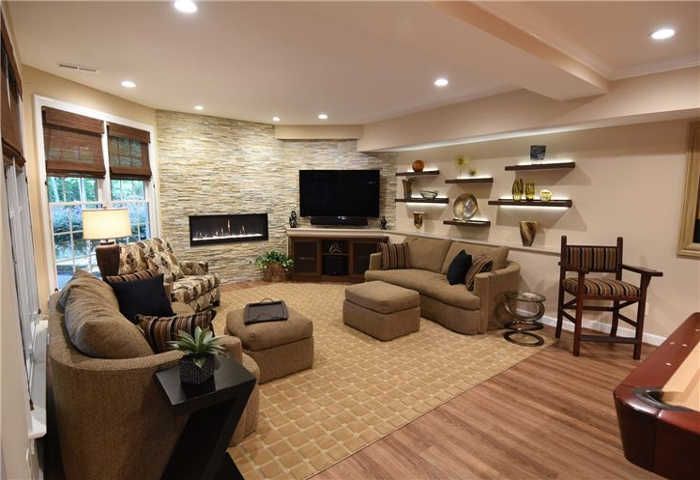 corbett design build basement